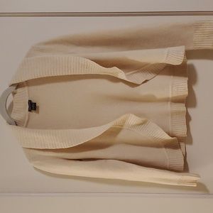 ANN TAYLOR Vintage Merino Wool Open Front Cardigan